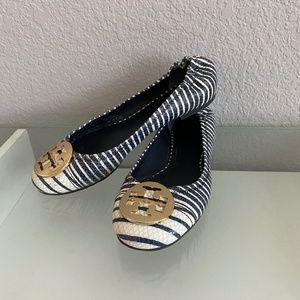 Tory Burch Classic Reva Ballet Flat, Size 7.5